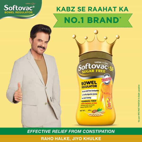 Softovac Sf Constipation Powder Bottle Of 250 G