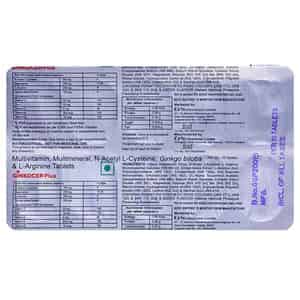 Ginkocer Plus Strip Of 10 Tablets