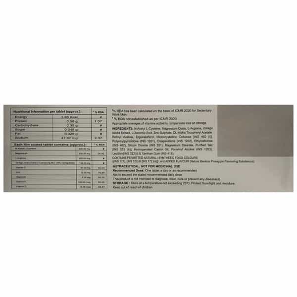 Ginkocer Plus Strip Of 10 Tablets