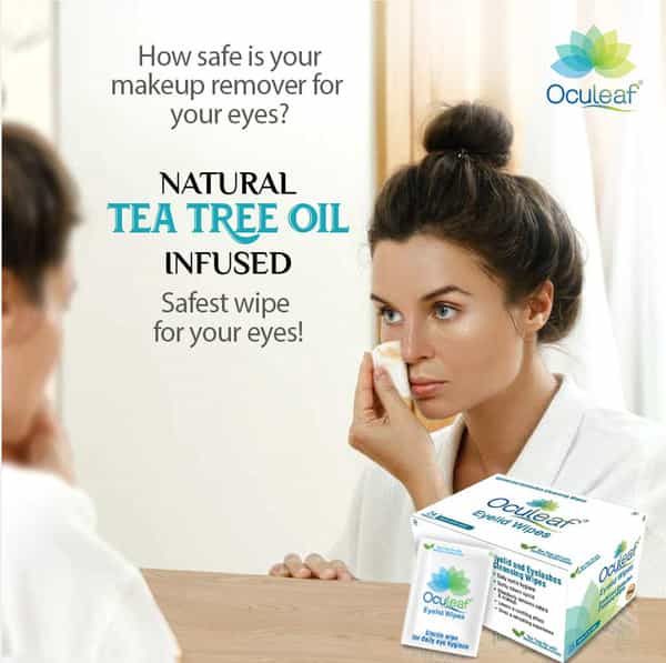 Oculeaf Eyelid Wipes Packet Of 24