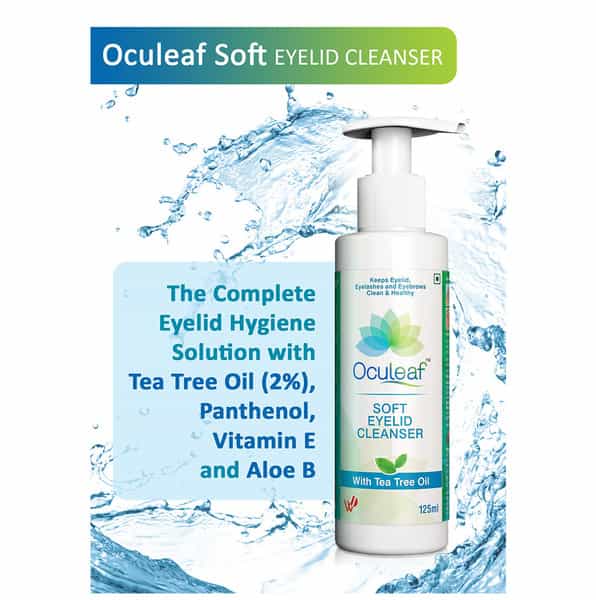 Essentium Phygen Oculeaf Soft Eyelid Cleanser Packet Of 125 Ml
