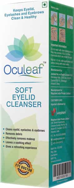 Essentium Phygen Oculeaf Soft Eyelid Cleanser Packet Of 125 Ml