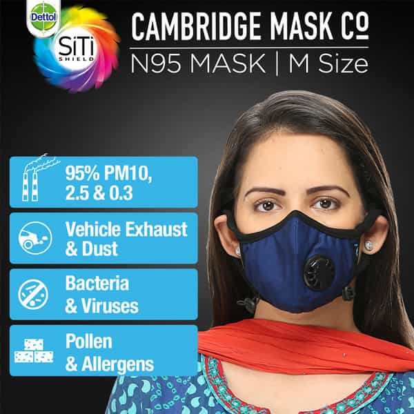 Dettol Siti Shield Carbon Activated N95 Mask