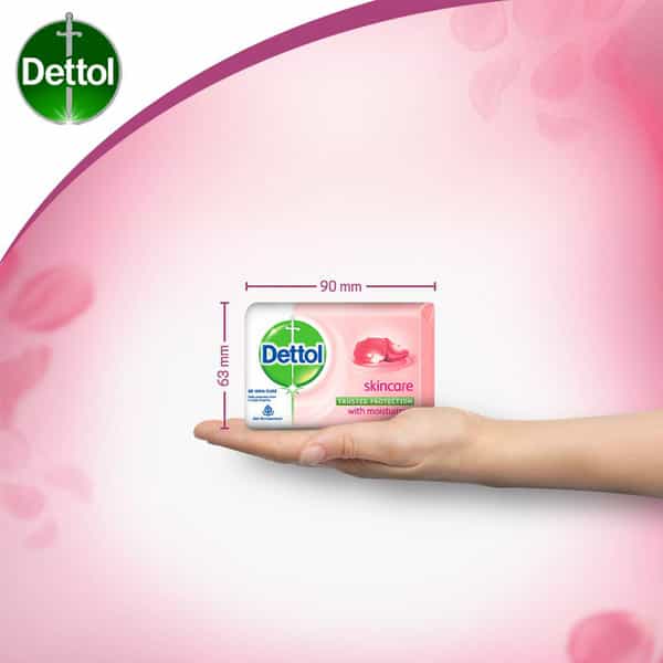 Dettol Skincare Germ Protection (Pack Of 4) Soap Box Of 125 G