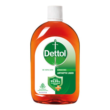 Dettol Germ Defence Antiseptic Liquid | Bottle | 550 Ml