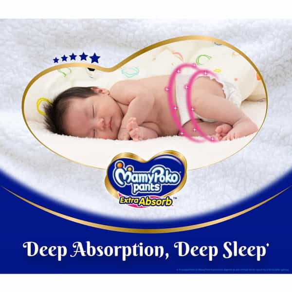 Mamy Poko Pants Extra Absorb Diaper - Small Size Pack Of 87 Diapers (S-87)