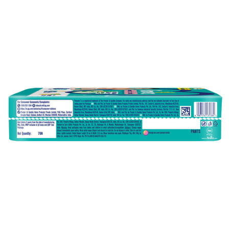 Pampers All Round Protection Pants Medium (76 Count) Lotion With Aloe Vera