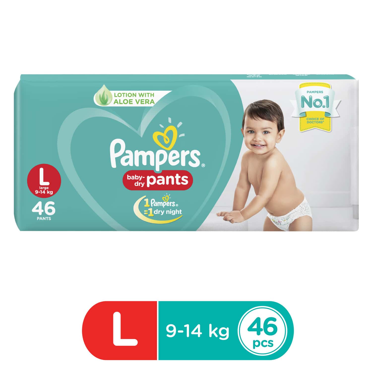 pampers diapers l