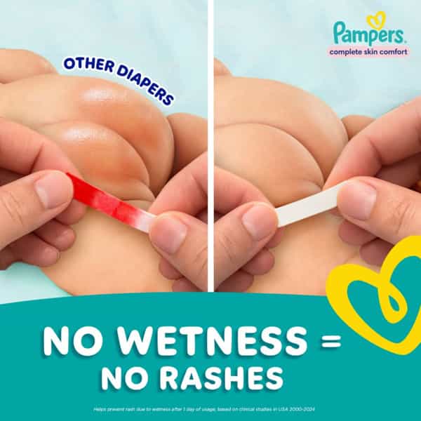 Pampers All Round Protection Pants Large (64 Count) Lotion With Aloe Vera