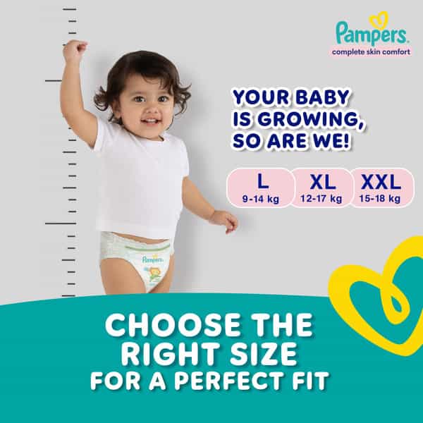 Pampers All Round Protection Pants Large (64 Count) Lotion With Aloe Vera