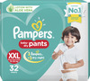 Pampers New Xx-Large Size Diapers Pants 32 Count