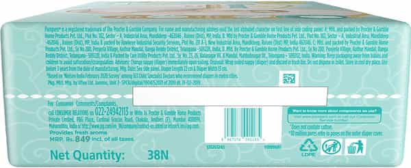 Pampers Premium Care Pants Diapers Medium 38 Count