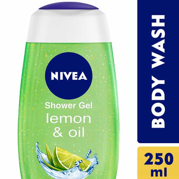 Nivea Bath Care Lemon And Oil Shower Gel Bottle Of 250 Ml