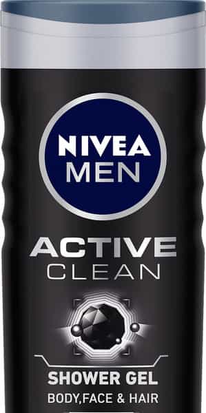 Nivea Men Active Clean Bodywash & Shower Gel 250 Ml