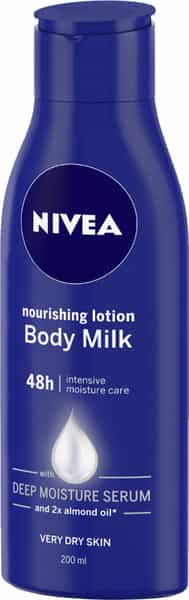 Nivea Body Milk Nourishing Lotion Bottle Of 200 Ml