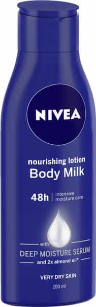 Nivea Body Milk Nourishing Lotion Bottle Of 200 Ml