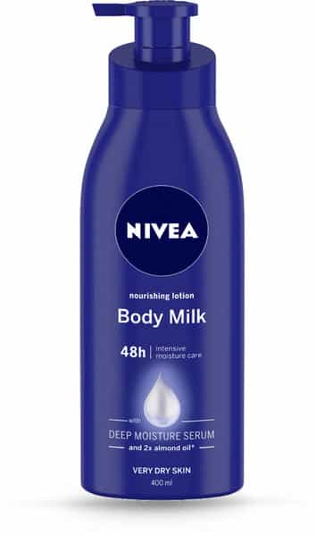 Nivea Body Milk Moisturizing Lotion Bottle Of 400 Ml