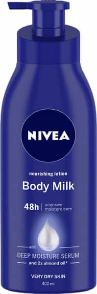 Nivea Body Milk Moisturizing Lotion Bottle Of 400 Ml