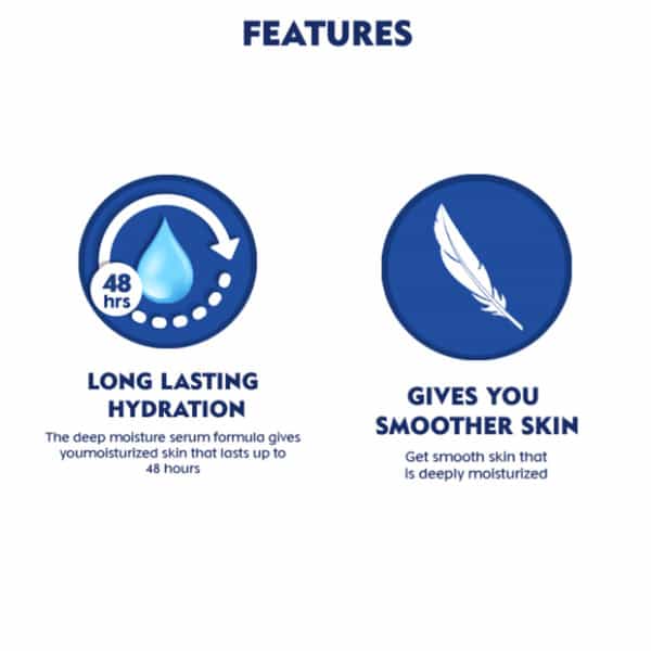 Nivea Smooth Milk With Shea Butter Body Lotion Bottle Of 400 Ml