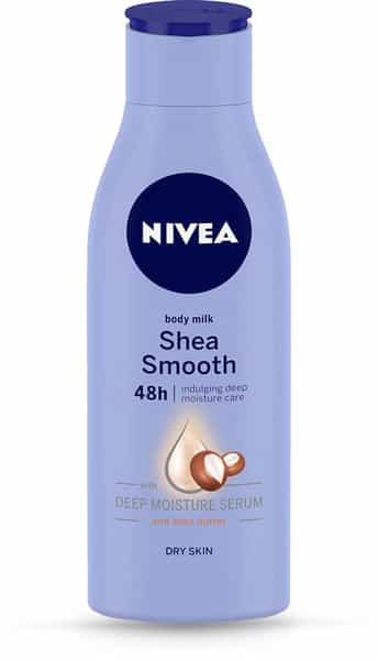 Nivea Smooth Milk With Shea Butter Bottle Of 200 Ml
