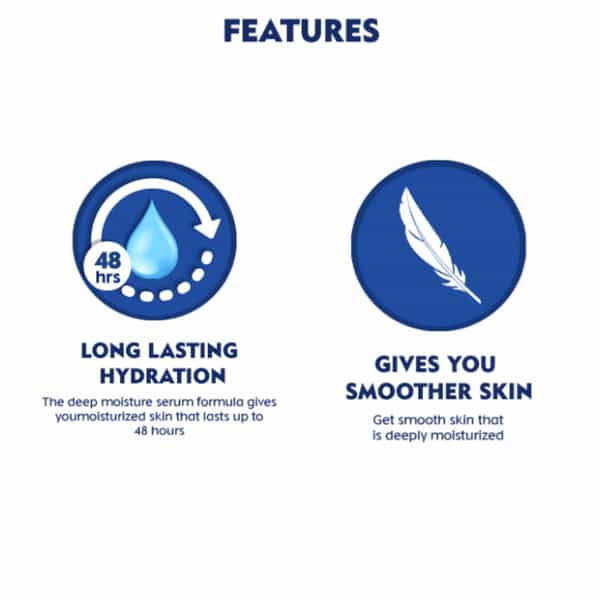 Nivea Smooth Milk With Shea Butter Bottle Of 200 Ml