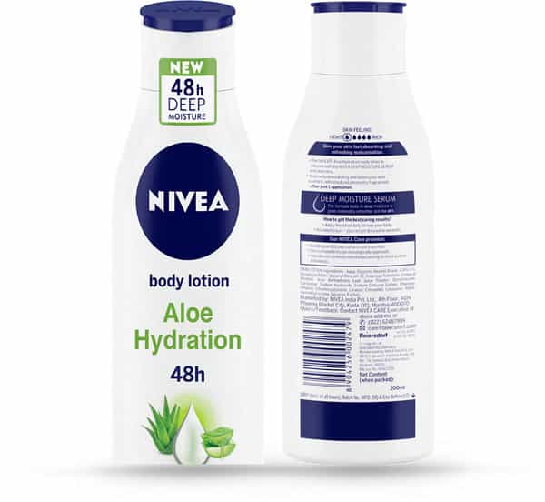 Nivea Aloe Hydration Body Lotion Bottle Of 200 Ml