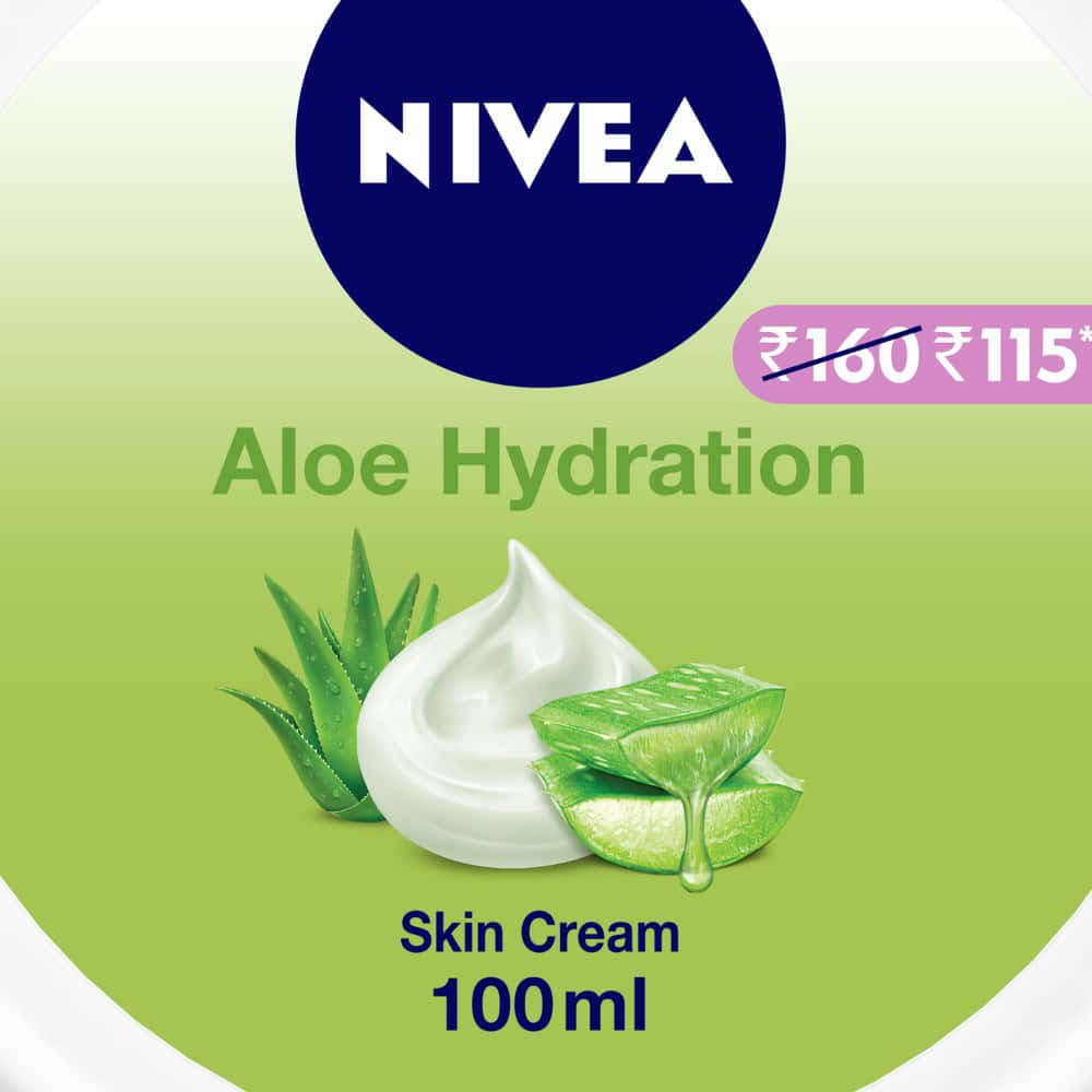 Buy Nivea Aloe Hydration Skin Cream 100 Ml Online & Get Upto 60 OFF