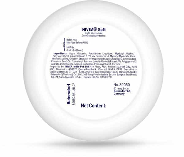 Nivea Soft Light Moisturizer Of 200 Ml