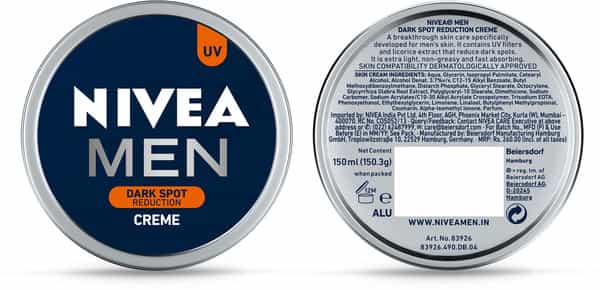 Nivea Men Dark Spot Reduction Cream 150Ml