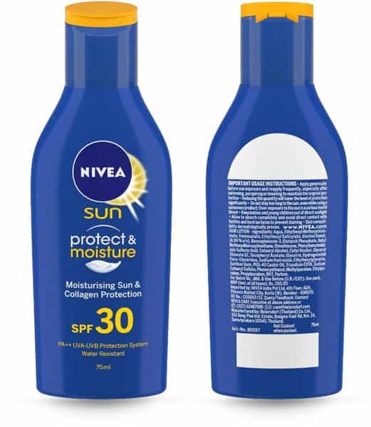 Nivea Sun Moisturising Lotion Spf 30 75Ml