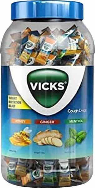 Vicks Cough Drops Jar 490"S