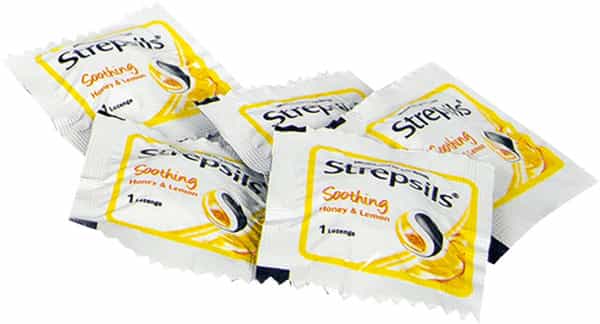 Strepsils Orange Warm Soothing Lozen 100'S