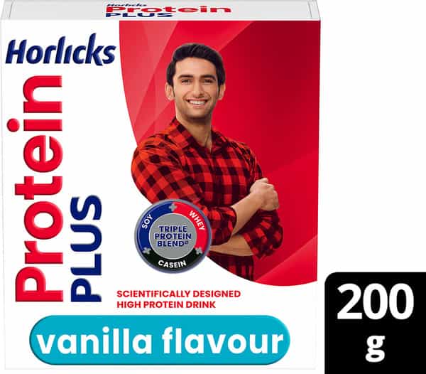 Horlicks Protein Plus Vanilla Carton 200 G
