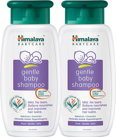 Himalaya Gentle (Pack Of 2) Baby Shampoo Bottle Of 400 Ml