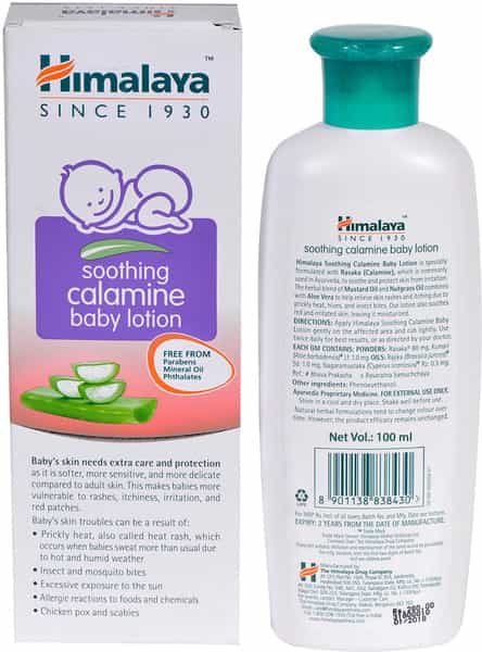 Himalaya Baby Soothing Calamine Baby Lotion Bottle Of 100 Ml