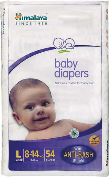 Himalaya Baby Diapers Large 54 Pcs
