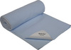 Quick Dry Baby Bed Protector - Plain Blue- Medium - 100 X 70 Cms