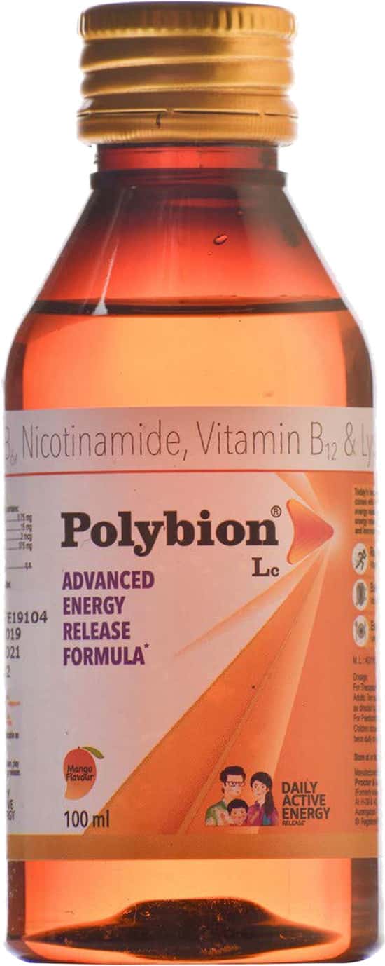 Polybion Lc Mango Flavour Bottle Of 100ml Syrup