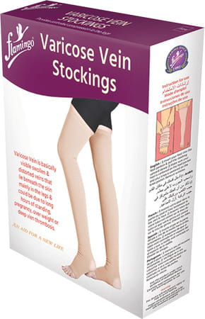 Flamingo Varicose Vein Stockings M 1'S
