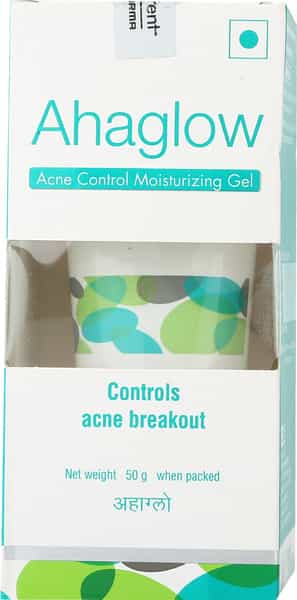 Ahaglow Acne Moisturizing Tube Of 50Gm Gel