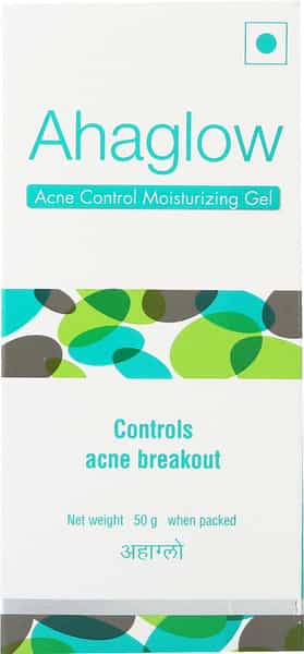 Ahaglow Acne Moisturizing Tube Of 50Gm Gel