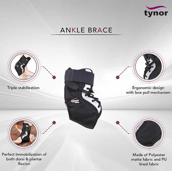 Tynor Ankle Brace Large 1'S
