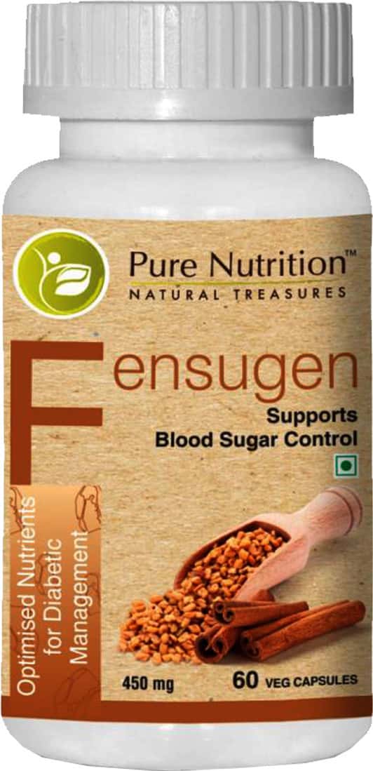 Pure Nutrition Fensugen (Optimised Nutrients For Diabetic Management) - 60 Veg Caps