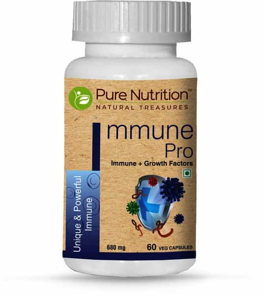 Pure Nutrition Immune Pro Capsules Bottle Of 60