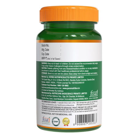Pure Nutrition Detox Kidney (Integrated Bladder And Kidney Support) - 60 Caps