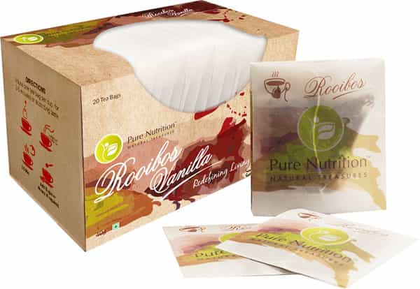 Pure Nutrition Rooibos Vanilla Tea - 20 Tea Bags