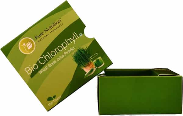 Pure Nutrition Bio Chlorophyll (Wheat Grass Juice Powder) - 15 Sachets