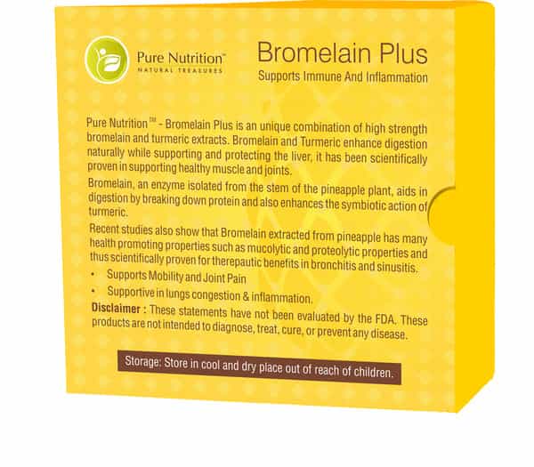 Pure Nutrition Bromelain Plus - 15 Sachets
