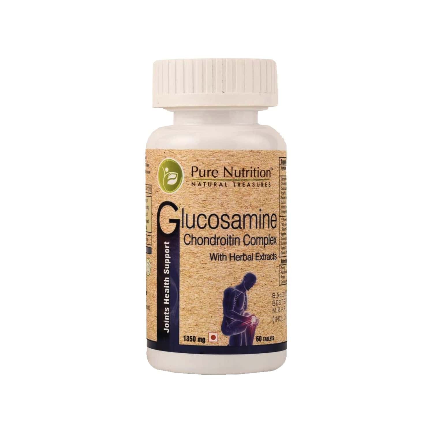 Buy Pure Nutrition Glucosamine Chondroitin Complex With Herbal Extracts