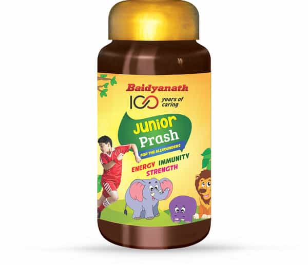 Baidyanath Junior Chyawanprash - Immunity Booster For Kids|Formulated With Shankpushpi - 500G